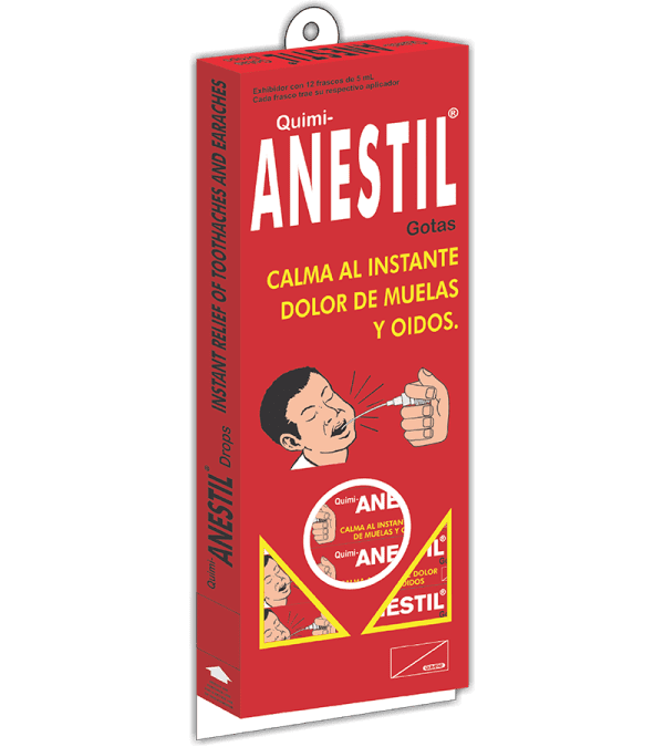 Anestil Gotas 5 ml dispensador x12 frascos