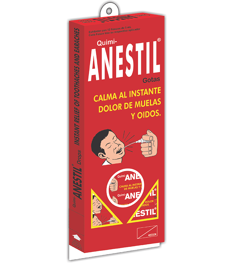 Anestil Gotas 5 ml dispensador x12 frascos