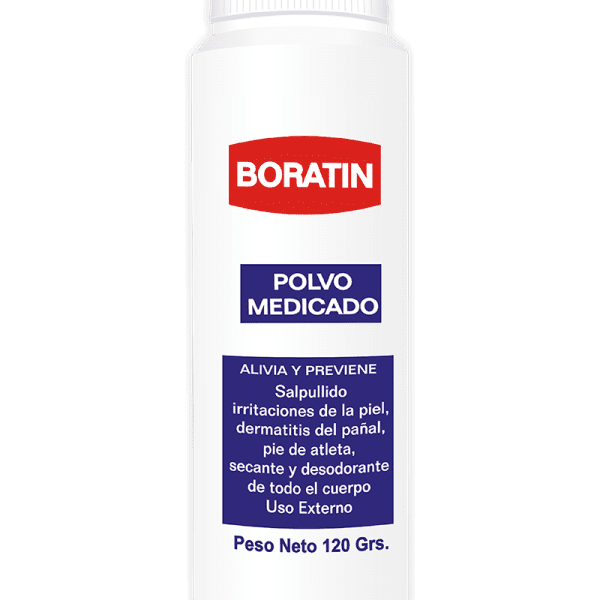 Boratin Talco Medicado frasco 120 g