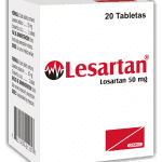 Lesartan Tabletas 50 mg caja x20