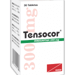 Tensocor Tableta 300 mg caja x20