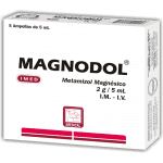 Magnodol Ampolla Inyectable2 g / 5 ml caja x5