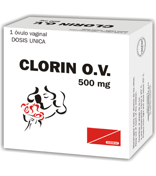 Clorin Ovulo 500 mg caja x1