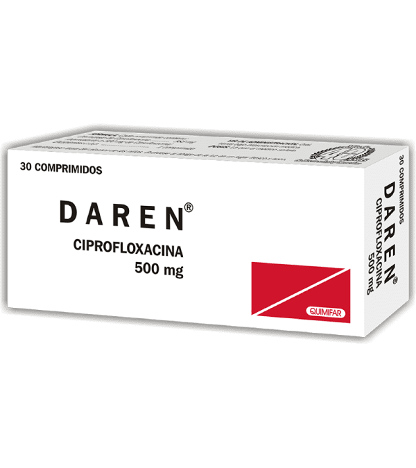 Daren comprimidos 500 mg Caja x30