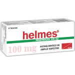 Helmes Tableta 100 mg caja x6