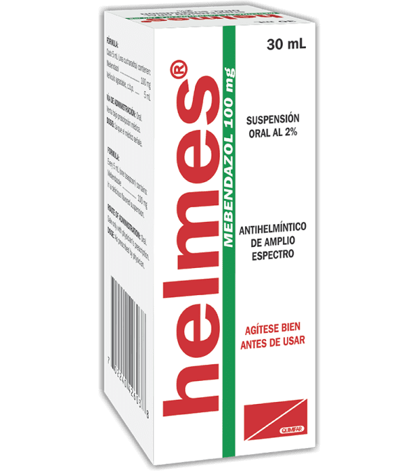 Helmes Suspension 100 mg / 5 ml frasco 30 ml