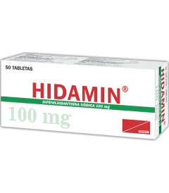 Hidamin Tabletas 100 mg caja x50