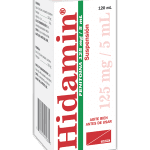 Hidamin Suspension 125 mg / 5 ml frasco 120 ml