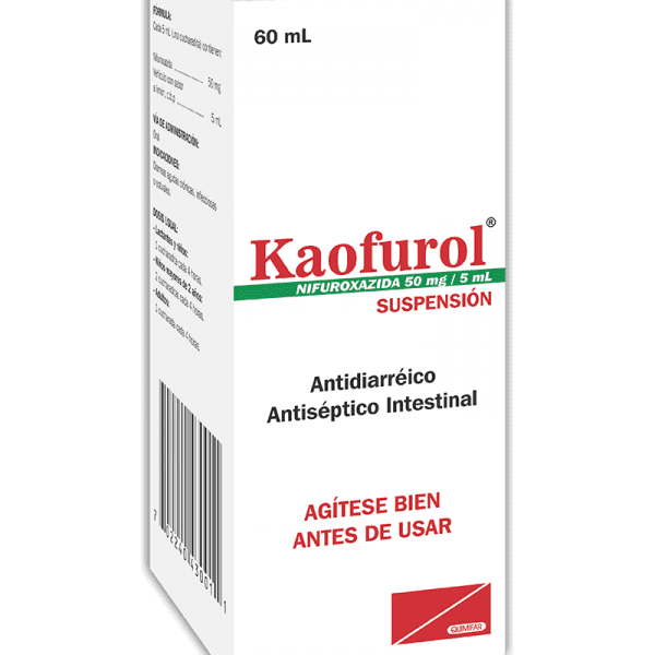 Kaofurol Suspension frasco 60 ml