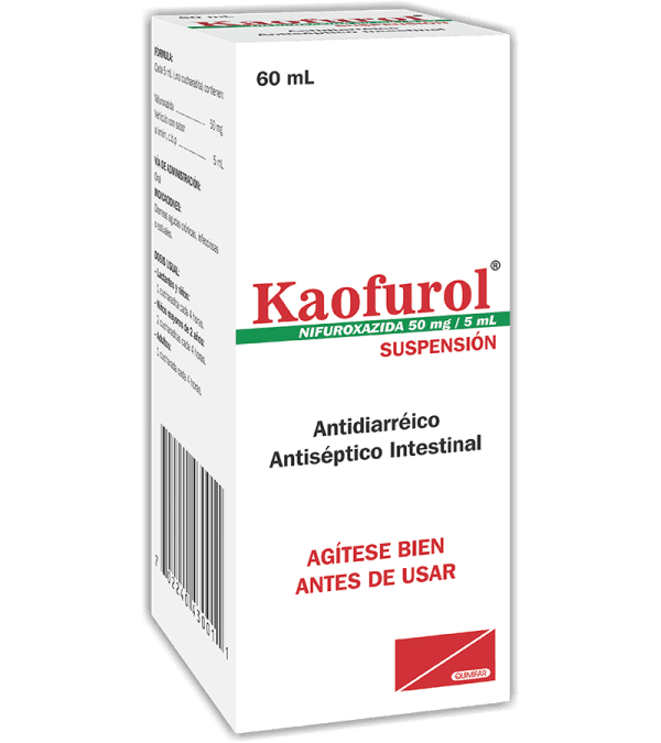 Kaofurol Suspension frasco 60 ml