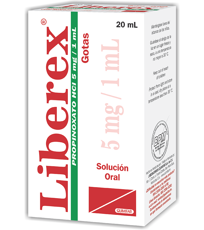 Liberex Gotas Pediatricas frasco 20 ml