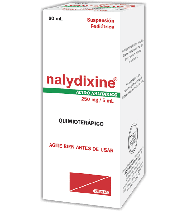 Nalydixine Suspension Pediatrica frasco 60 ml