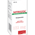 Nitrozol Suspension 125 mg / 5 ml frasco 120 ml