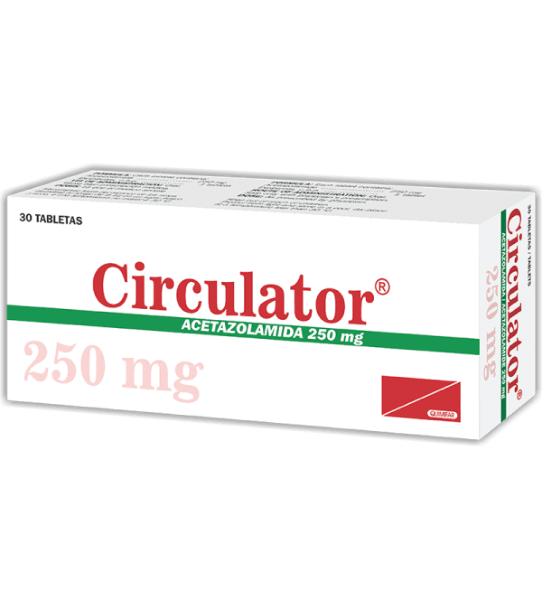 Circulator Tabletas 250 mg Caja x30