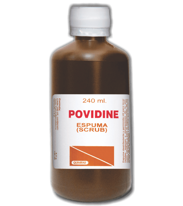 Povidine Espuma frasco 240 ml