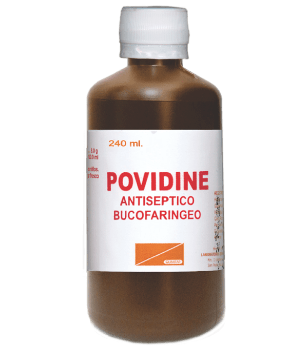 Povidine Antiseptico Bucal frasco 240 ml