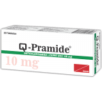 Q-Pramide tabletas 10 mg caja x30