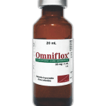 Omniflox Vial Inyectable 25 mg / 1 ml  frasco ampula 20 ml