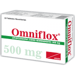 Omniflox Tableta 500 mg caja x10