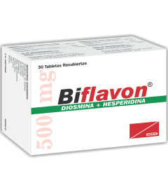 Biflavon Tableta Recubierta 500 mg caja x30