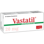 Vastatil Tableta 20 mg caja x30