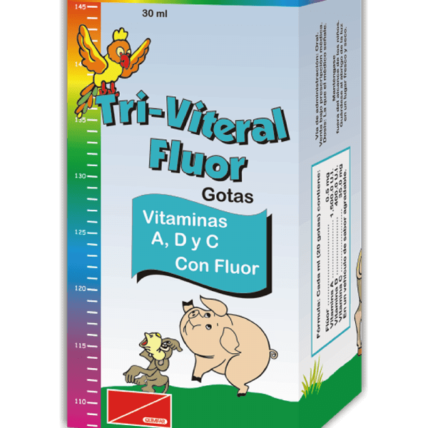 Tri-Viteral Fluor Gotas Prdiatricas frasco 30 ml