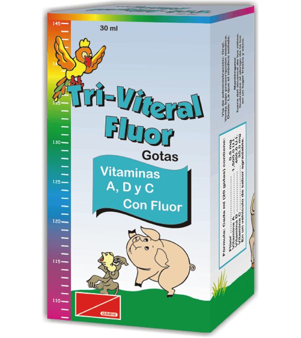 Tri-Viteral Fluor Gotas Prdiatricas frasco 30 ml