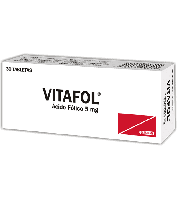 Vitafol Tableta 5 mg caja x30