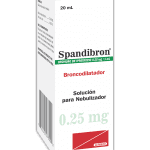 Spandibron Solucion para Nebulizador 0.25 mg / 1 ml frasco 20 ml
