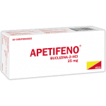 Apetifeno Tableta caja x30