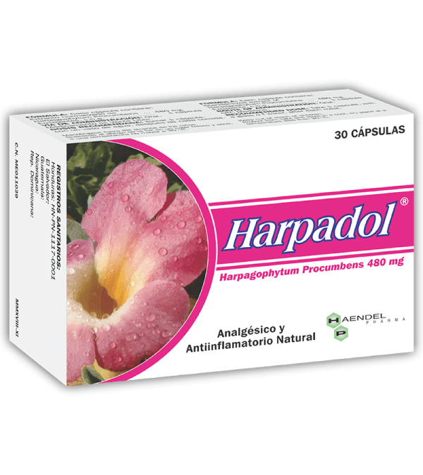 Harpadol Capsula 480 mg caja x30