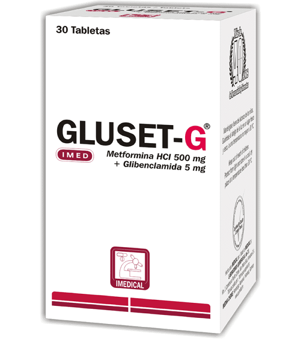 Gluset-G Tableta 850 mg caja x30