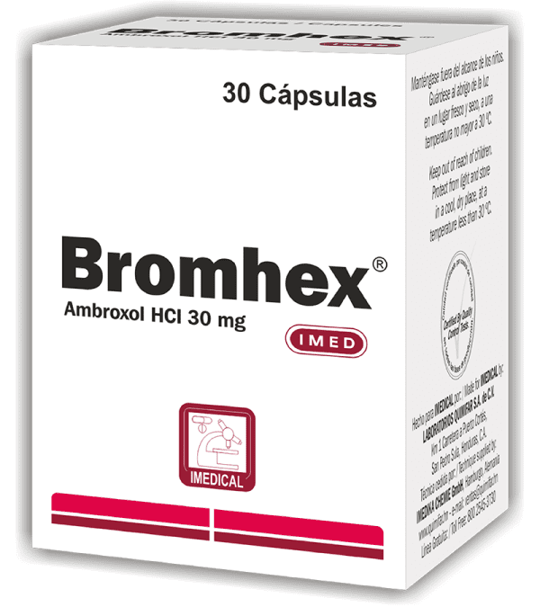 Bromex Capsula 30 mg caja x30