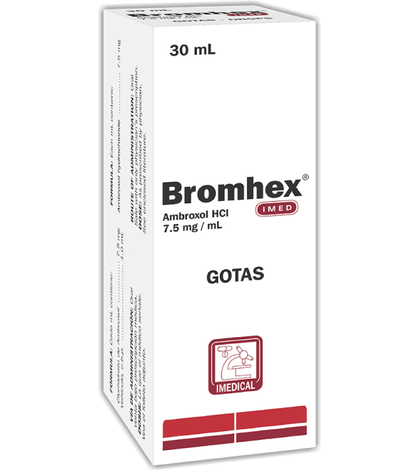 Bromex Gotas 7.5 mg / 1 ml frasco 30 ml