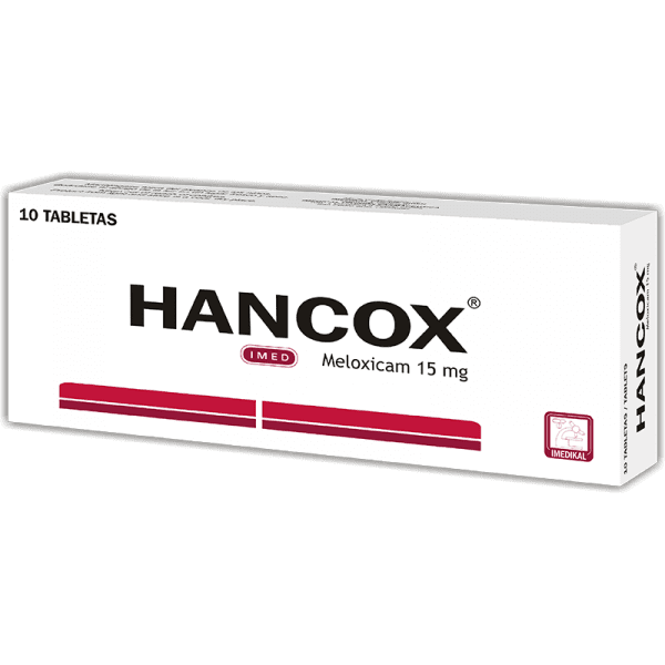 Hancox Tableta 15 mg caja x10
