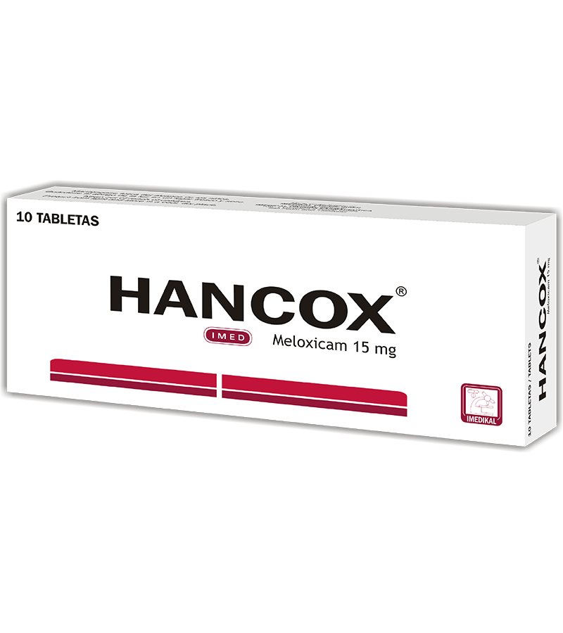 Hancox Tableta 15 mg caja x10