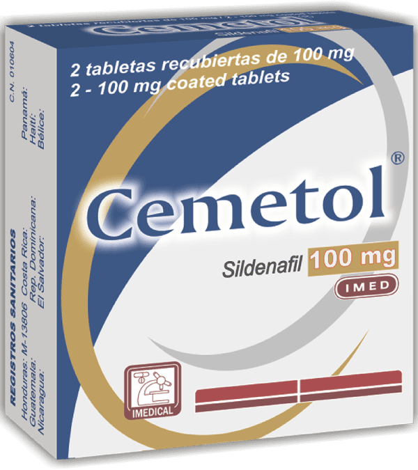 Cemetol Ampolla Bebible 100 mg caja x2