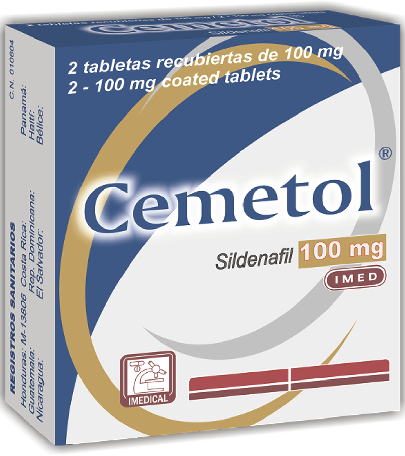 Cemetol Ampolla Bebible 100 mg caja x2