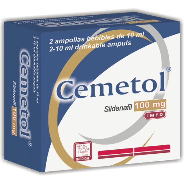 Cemetol Tableta 100 mg caja x2