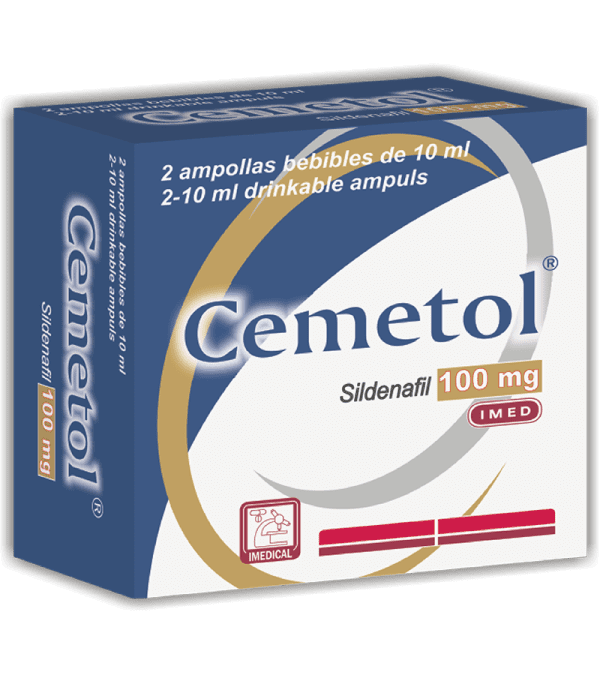 Cemetol Tableta 100 mg caja x2