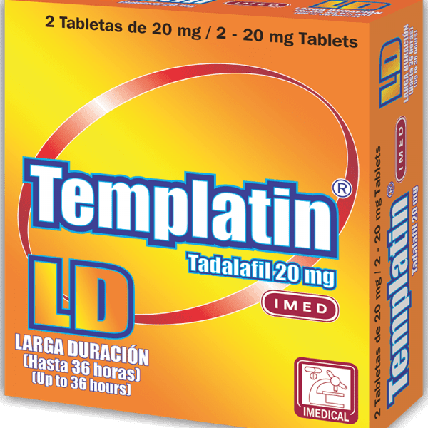 Templatin LD Tableta 20 mg caja x2