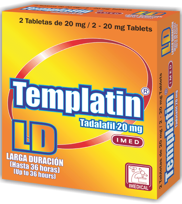 Templatin LD Tableta 20 mg caja x2