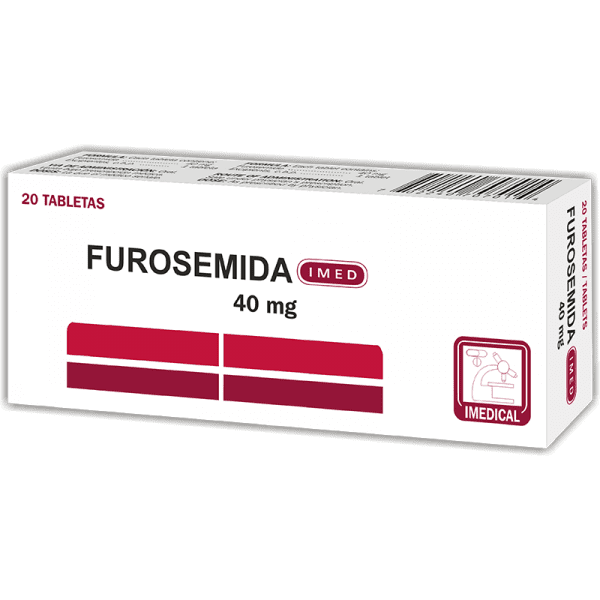 Furosemida Tableta 40 mg caja x20