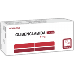 Glibenclamida Tableta 5 mg caja x30