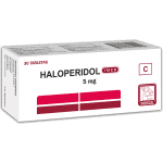 Haloperidol Tableta 5 mg Caja x30 (Produto Controlado)