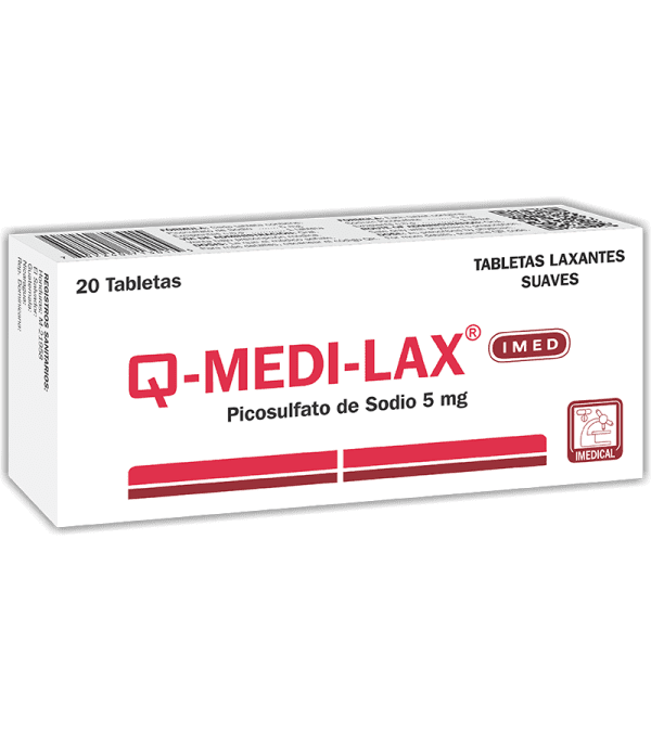 Medi-Lax Comprimido 5 mg caja x20