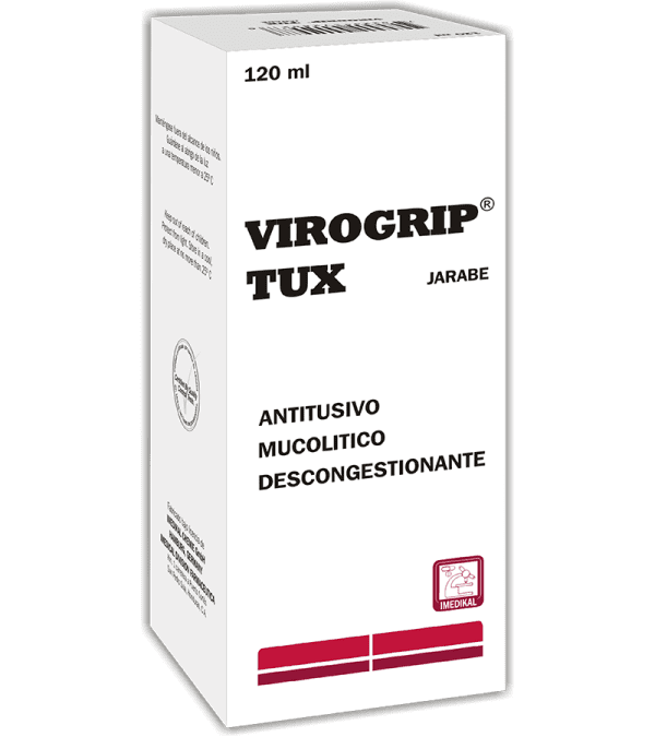 Virogrip-Tux Jarabe frasco 120 ml