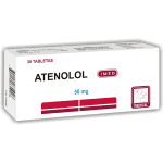 Atenolol Tableta 50 mg caja x30