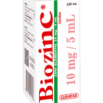 Biozinc jarabe frasco x 120 ml