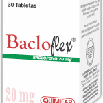 Bacloflex 20mg frasco x 30 tabletas